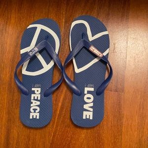 Peace Love World Sandals